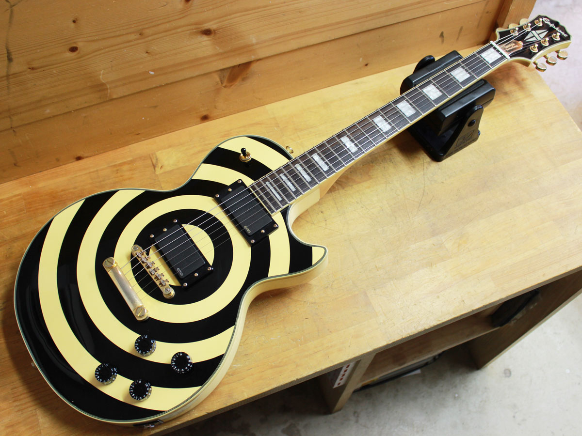 中古エレキギター買取・横浜市】Epiphone Zakk Wylde Les Paul Custom Plus Bullseye ザック・ワイルドモデル  - 神奈川県で中古楽器を高く売るならパプリカ買取